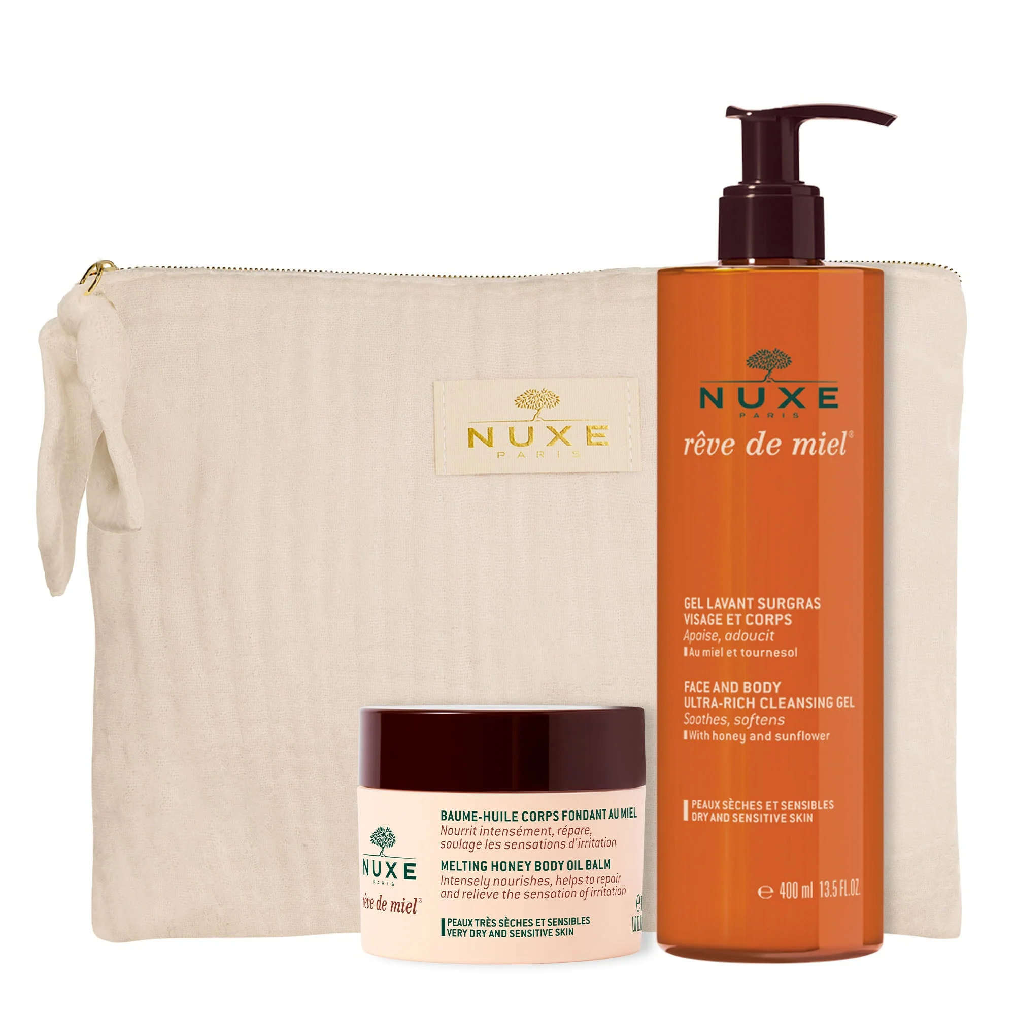 Dry Skin Face Routine Rêve de Miel