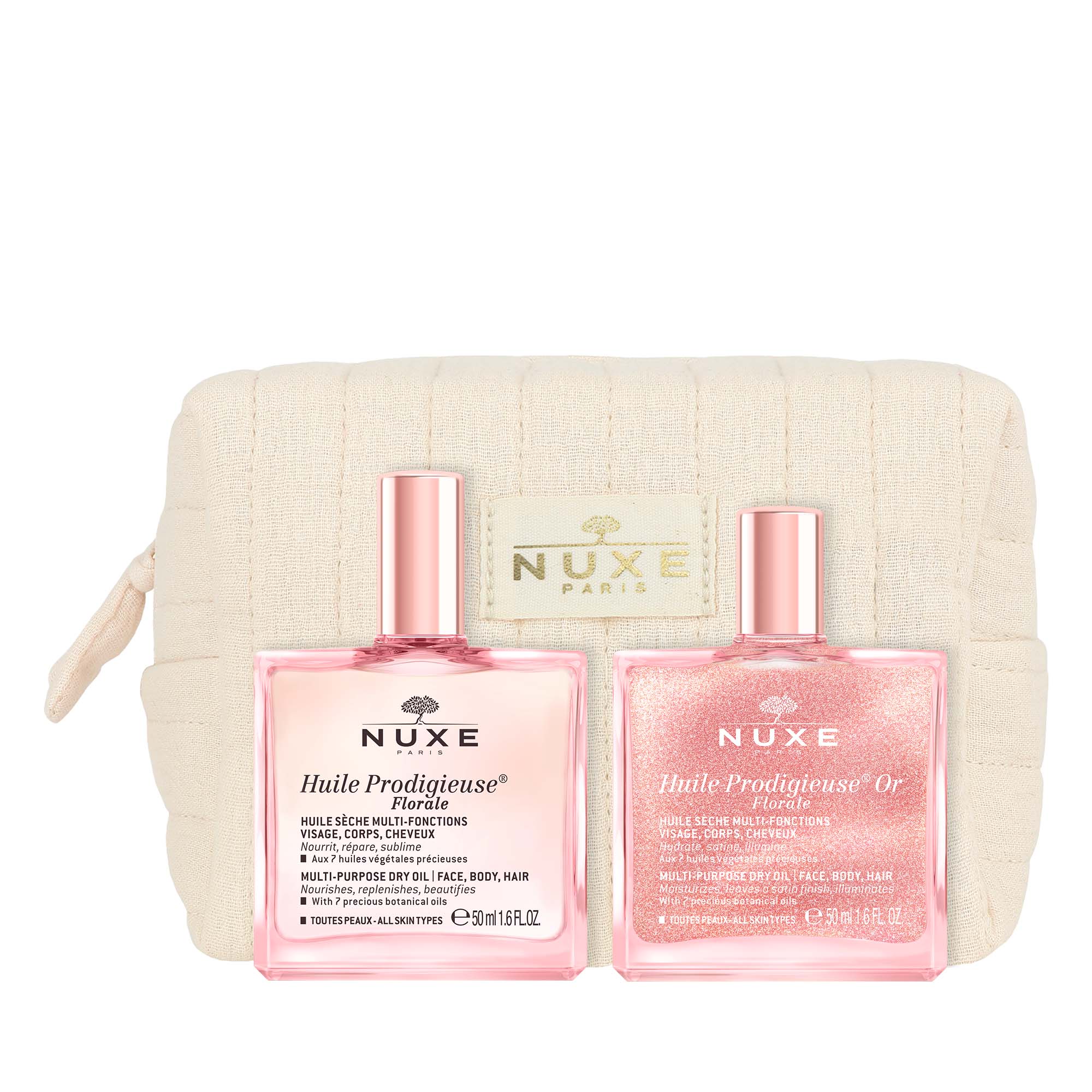 Duo Huile Prodigieuse® Florale and Floral Gold, 50 ml