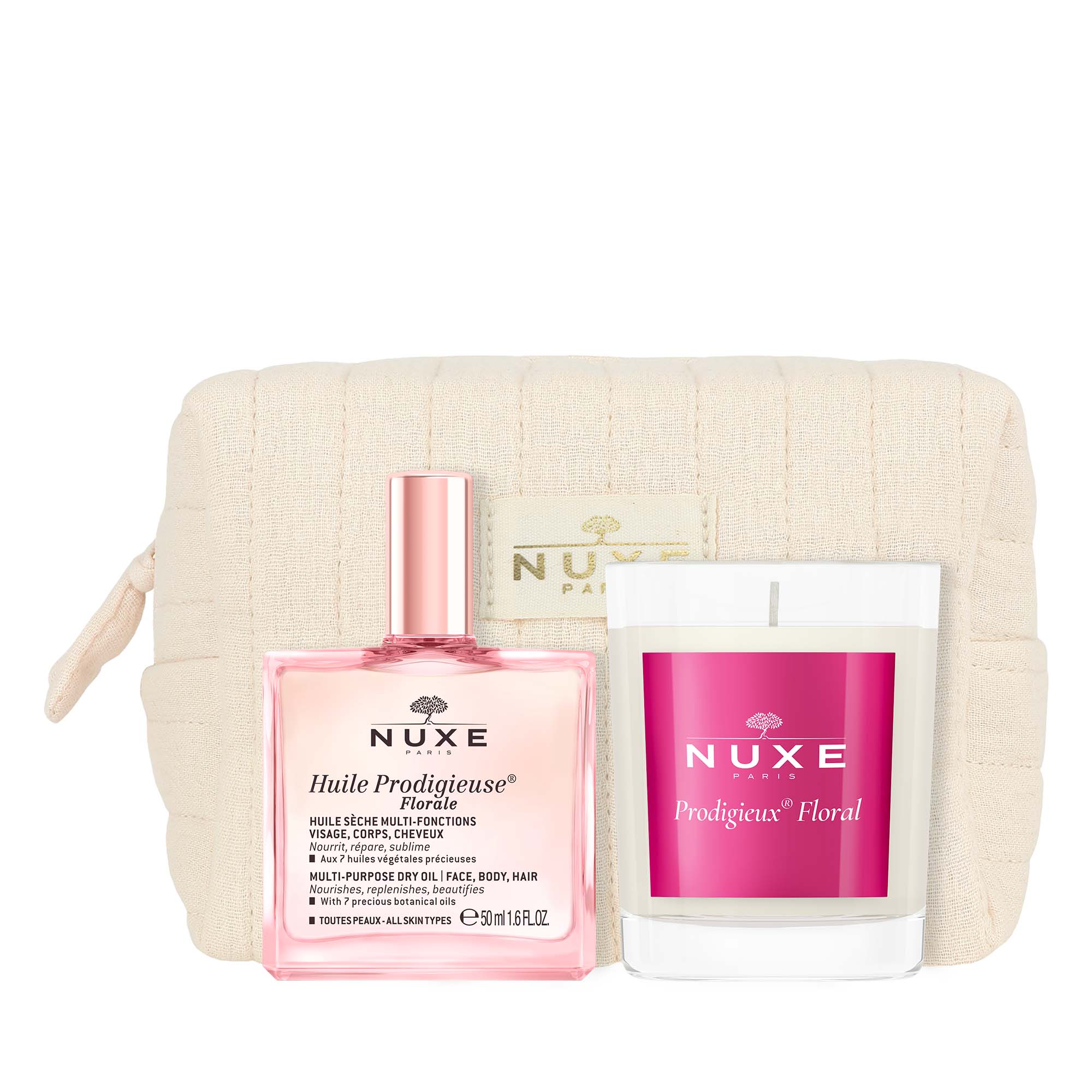 Huile Prodigieuse® Florale & its scented candle
