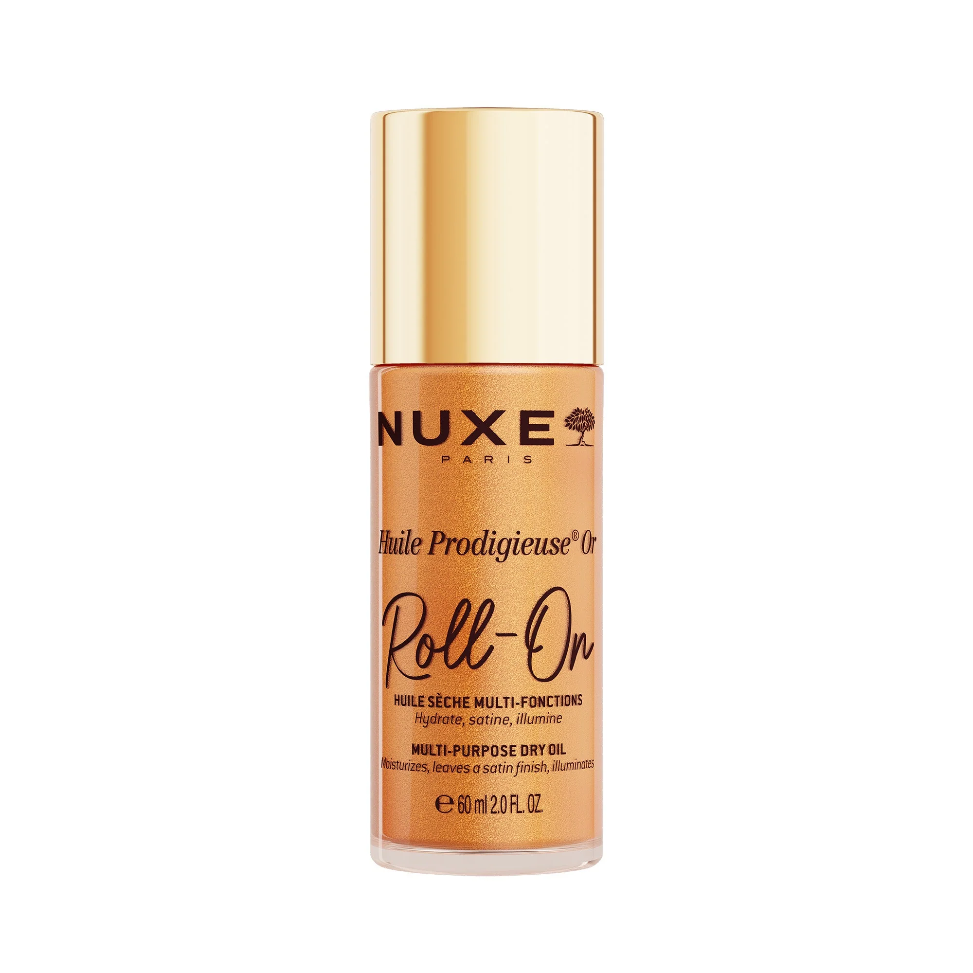 Huile Prodigieuse® Or Roll-On - Multi-Purpose Dry Oil, Face, Body and Hair