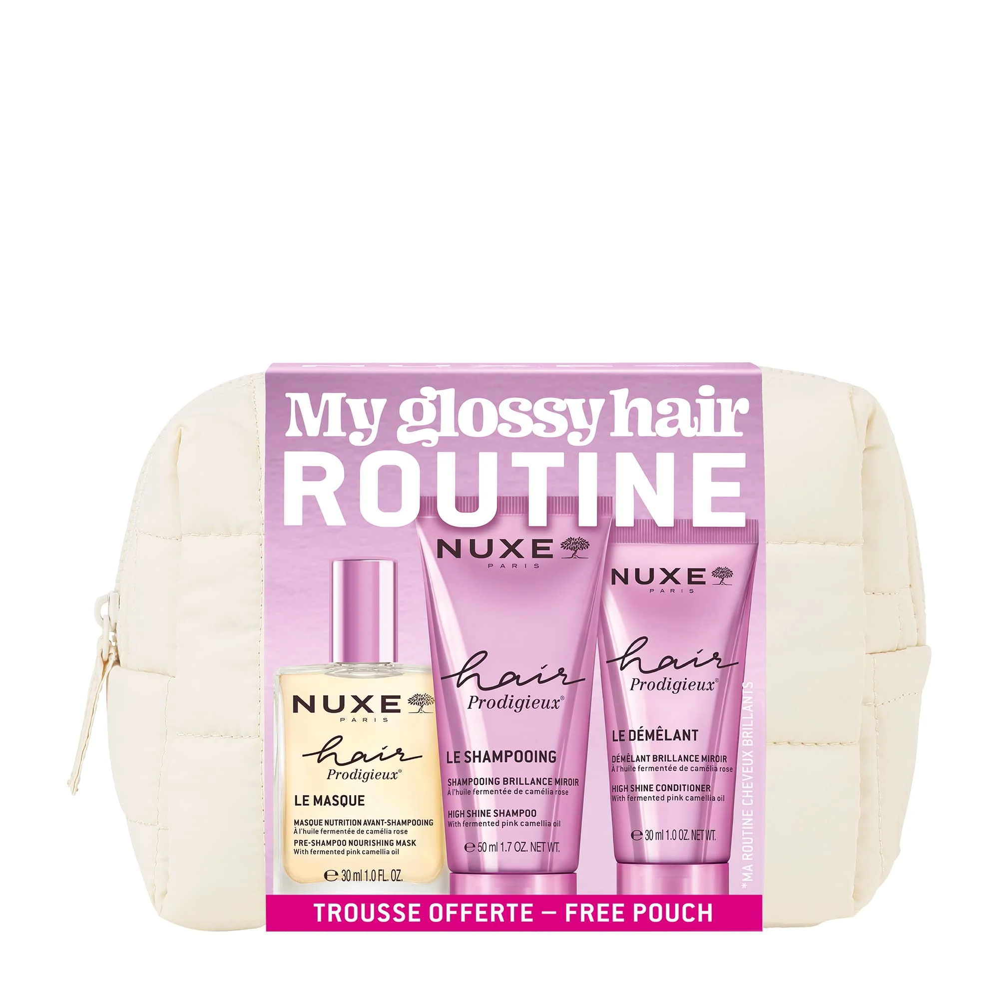 MY GLOSSY HAIR ROUTINE